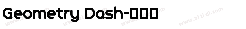 Geometry Dash字体转换